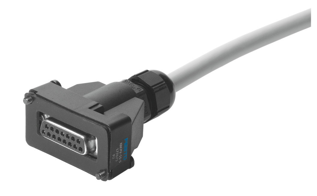 FESTO 费斯托 KMPV-SUB-D-15-10  177674  带电缆插座 