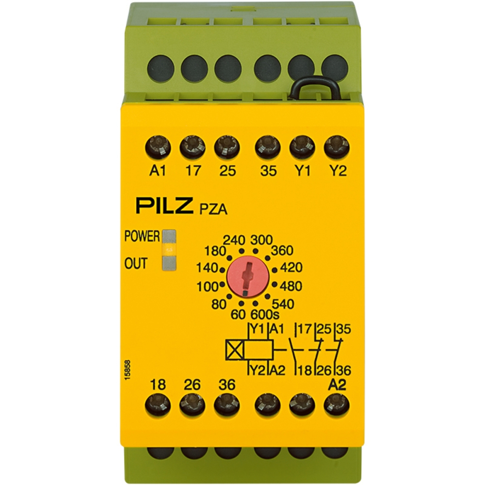 PILZ 皮尔兹安全继电器 PZA 60024VDC 1no 2nc