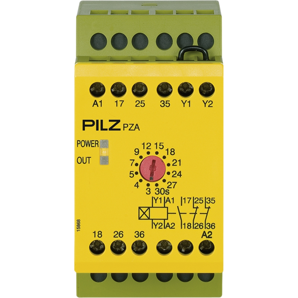 PILZ 皮尔兹安全继电器 PZA 3024VDC 1no 2nc