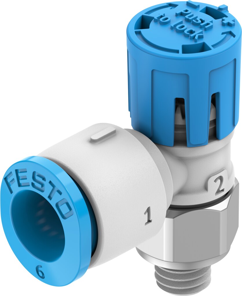 FESTO 费斯托 单向节流阀 VFOE-LE-T-M5-Q6-F1A 8157641 产品图片