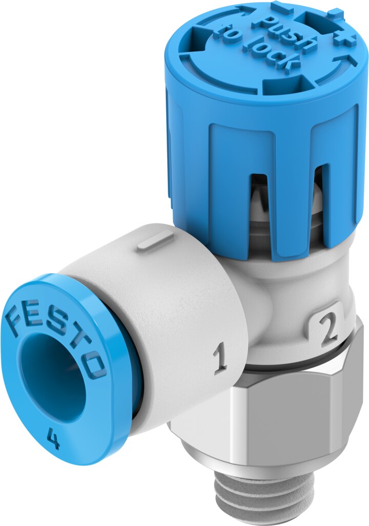 FESTO 费斯托 单向节流阀 VFOE-LE-T-R18-Q4-F1A 8157640 产品图片