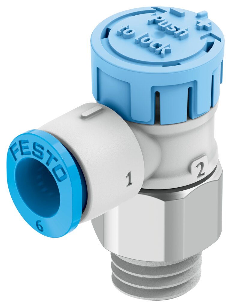 FESTO 费斯托 单向节流阀 VFOE-LS-T-R18-Q6 8068751 产品图片