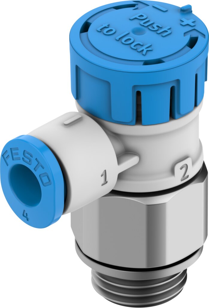 FESTO 费斯托 单向节流阀 VFOE-LE-T-G18-Q4-F1A 8223994 产品图片