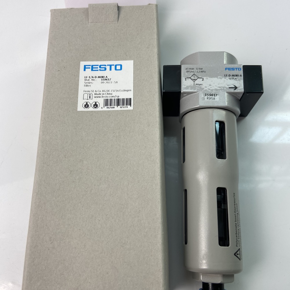 FESTO 费斯托 过滤器 LF-1/4-D-MINI-A 159617 产品图片