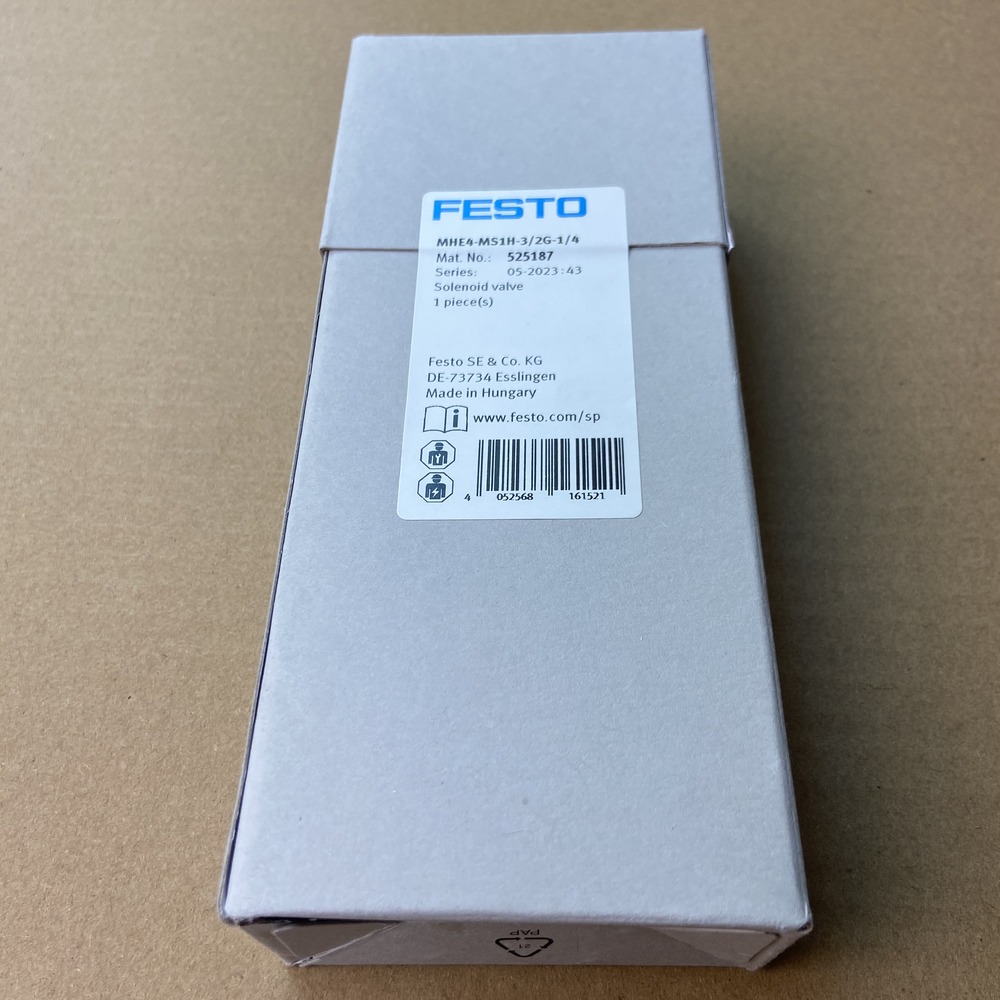 FESTO 费斯托 电磁阀 MHE4-MS1H-3/2G-1/4 525187 产品图片