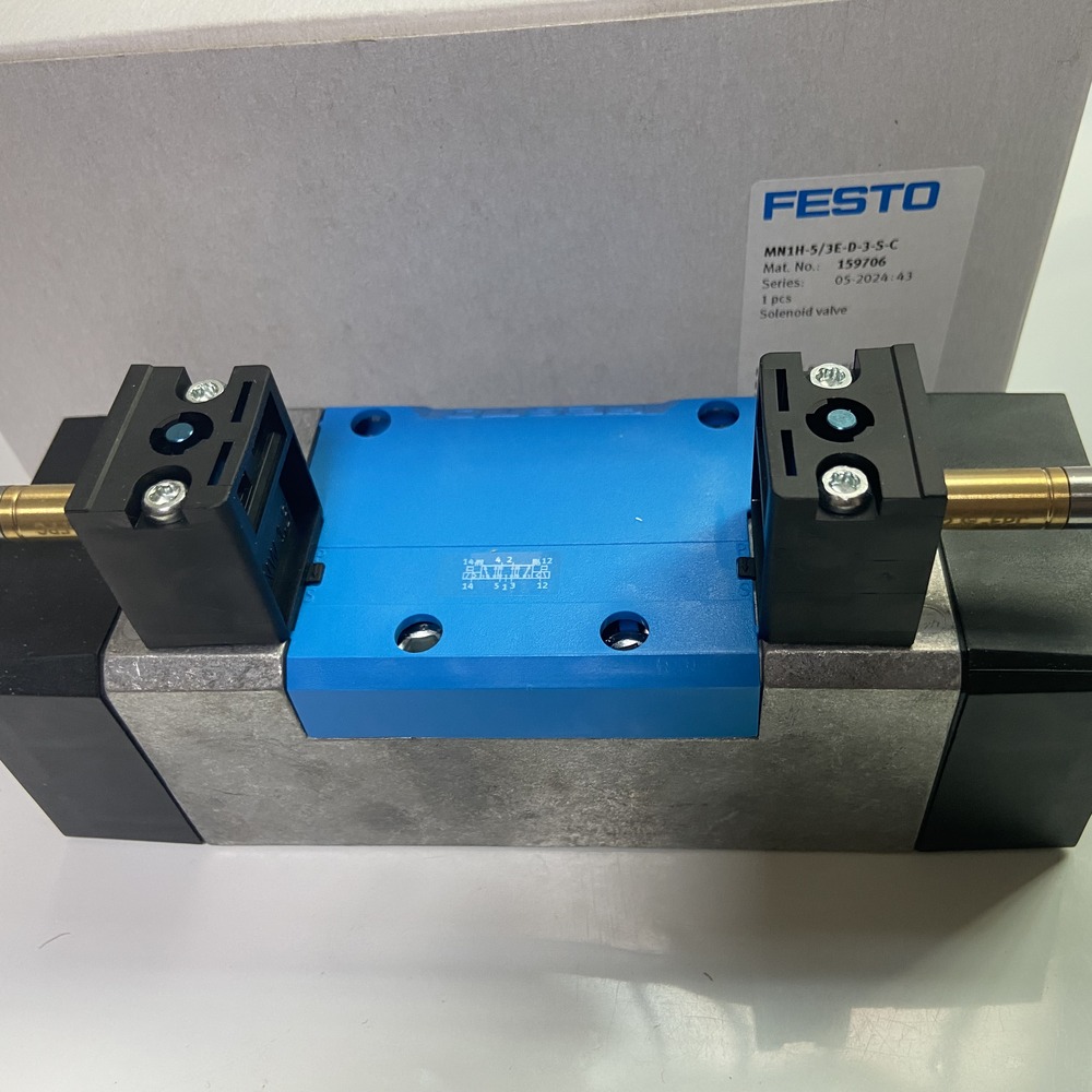 FESTO 费斯托 电磁阀 MN1H-5/3E-D-3-S-C 159706 产品图片