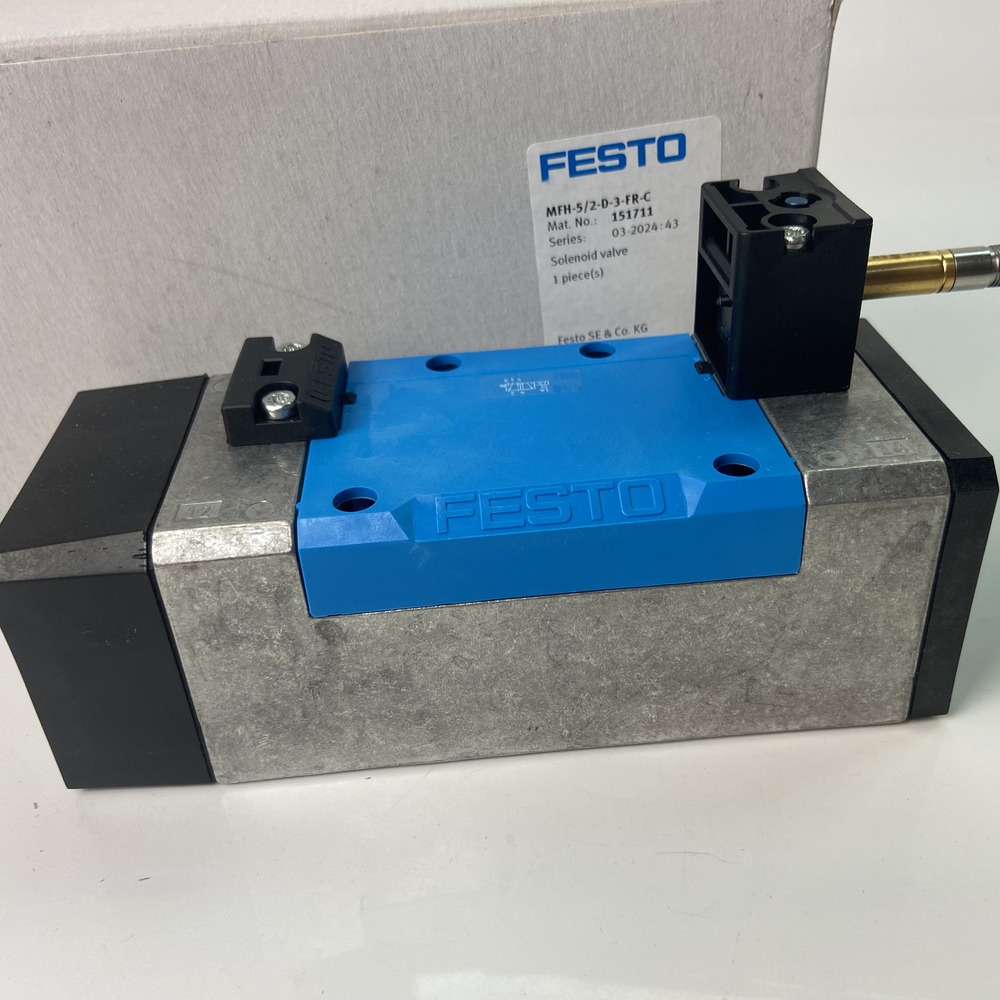 FESTO 费斯托 电磁阀 MFH-5/2-D-3-FR-C 151711 产品图片