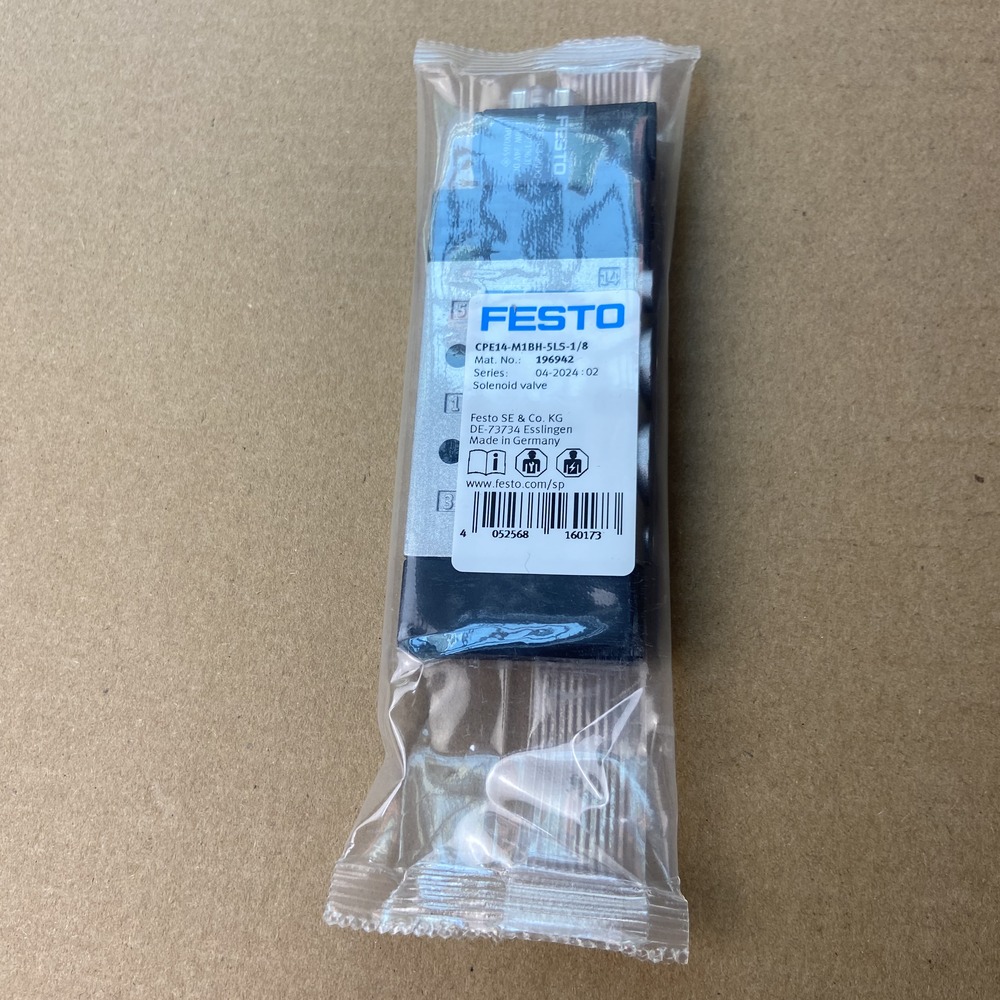 FESTO 费斯托 电磁阀 CPE14-M1BH-5LS-1/8 196942 产品图片
