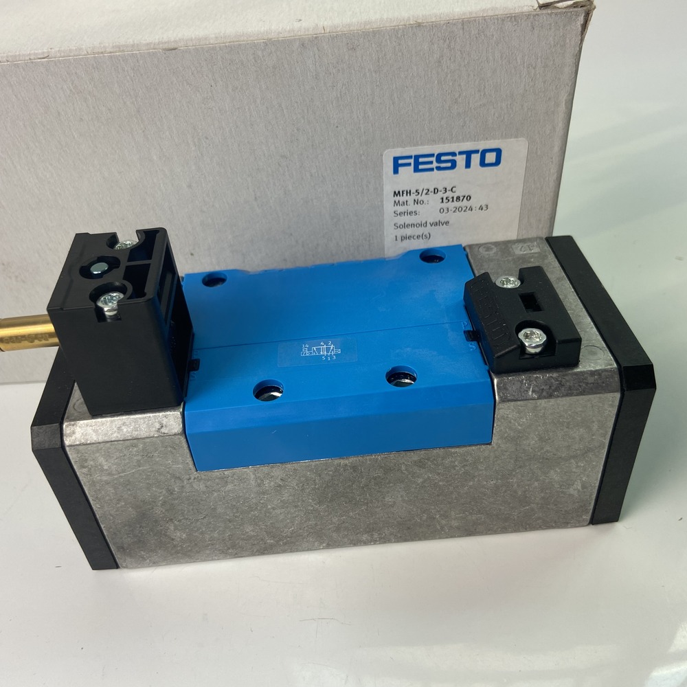 FESTO 费斯托 电磁阀 MFH-5/2-D-3-C 151870 产品图片