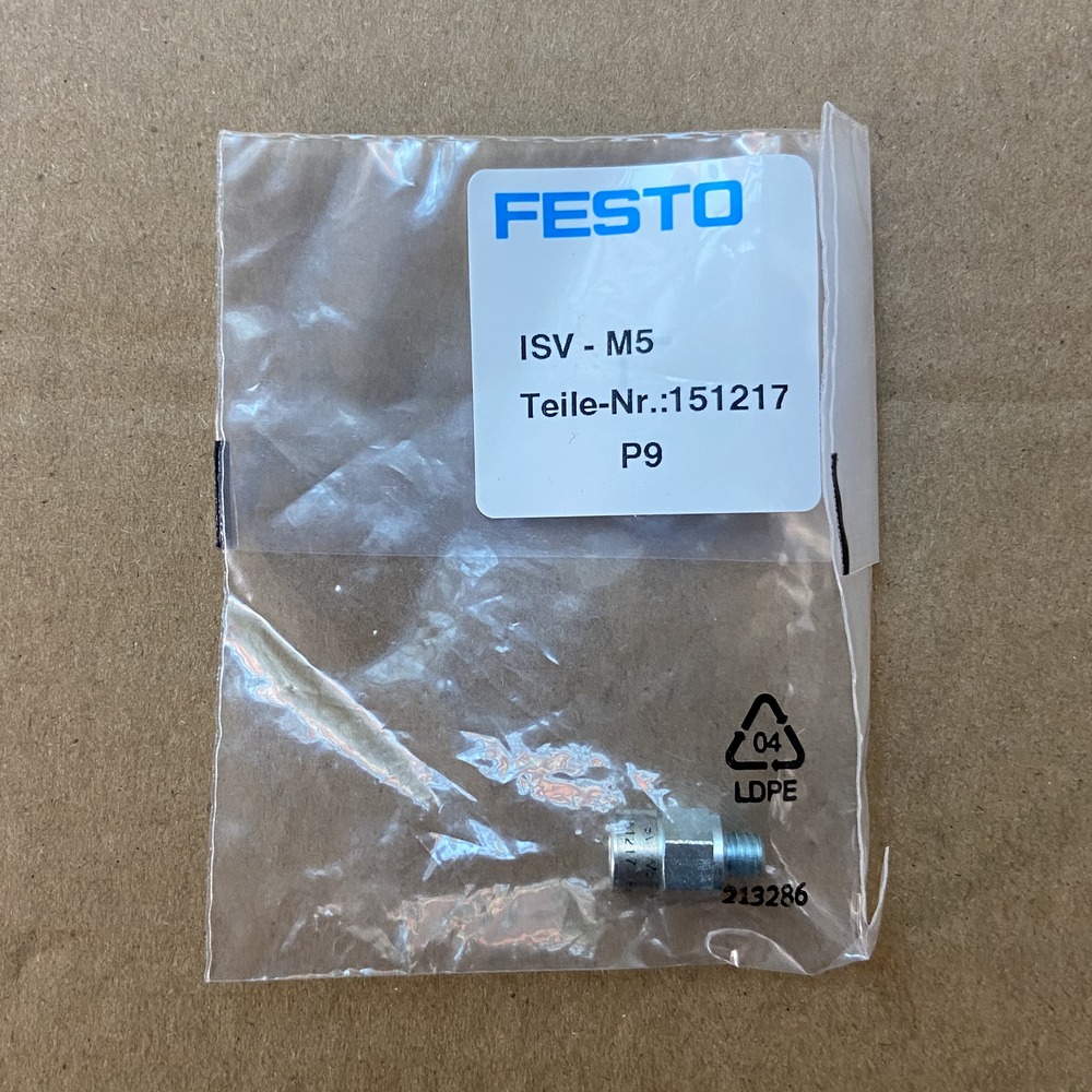 FESTO 费斯托 真空安全阀 ISV-M5 151217 产品图片