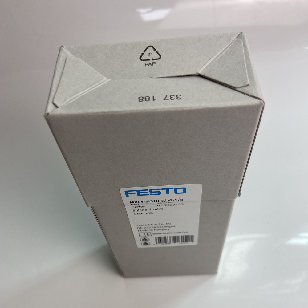FESTO 费斯托 电磁阀 MHE4-MS1H-3/2G-1/4 525187 产品图片