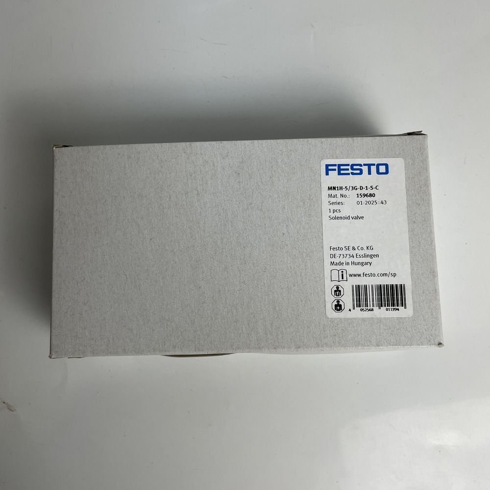 FESTO 费斯托  电磁阀 MN1H-5/3G-D-1-S-C 159680
