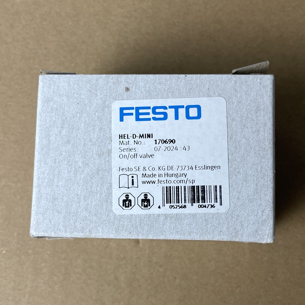 FESTO 费斯托  开关阀  HEL-D-MINI  170690 产品图片
