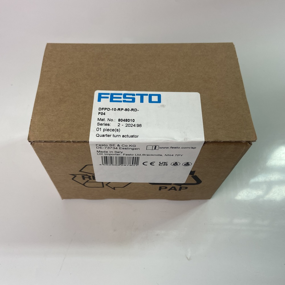FESTO 费斯托 角行程驱动器 DFPD-10-RP-90-RD-F04 8048010