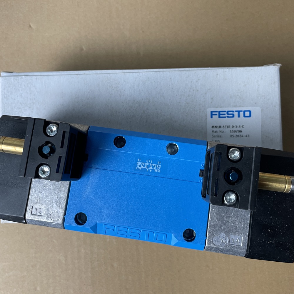 FESTO 费斯托 电磁阀MN1H-5/3E-D-3-S-C 159706 产品图片
