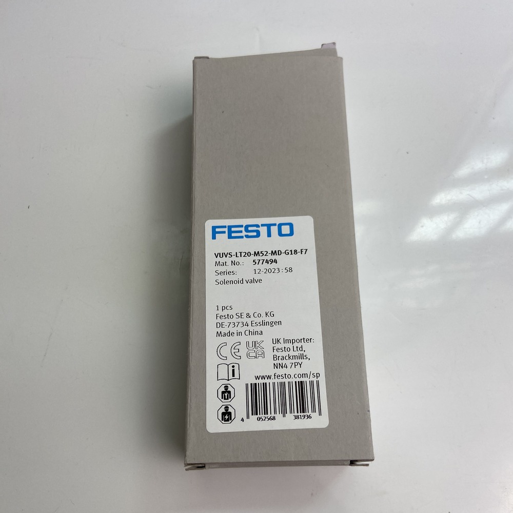 FESTO 费斯托  电磁阀 VUVS-LT20-M52-MD-G18-F7 577494
