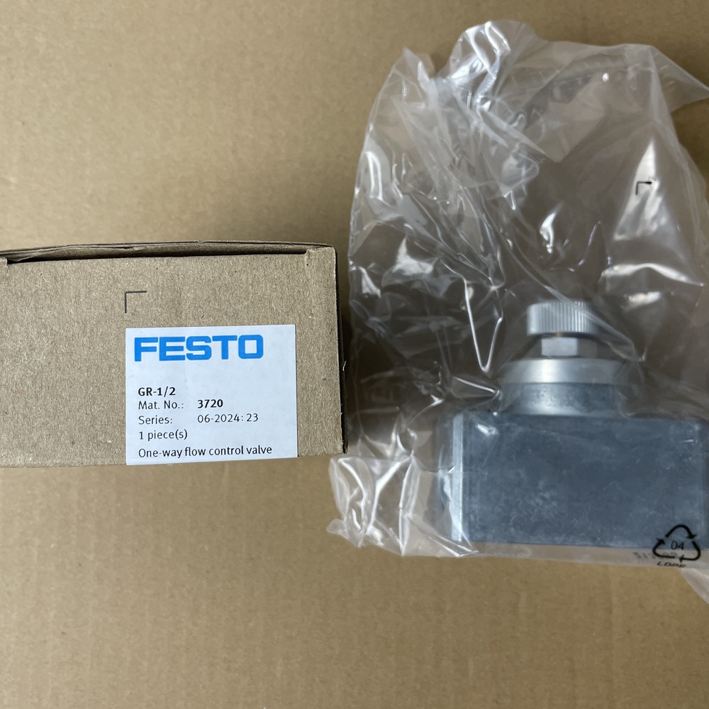 FESTO 费斯托 单向节流阀 GR-1/2 3720 产品图片