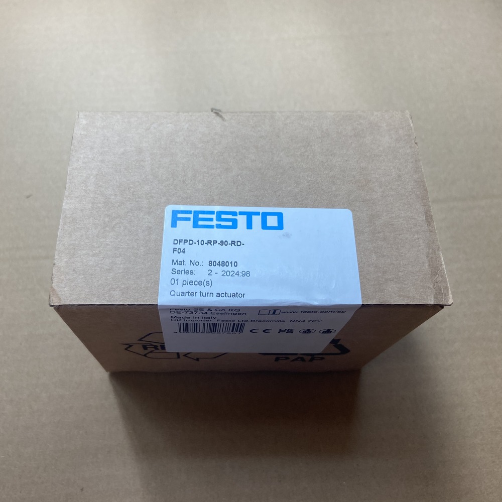 FESTO 费斯托 角行程驱动器 DFPD-10-RP-90-RD-F04 8048010 产品图片