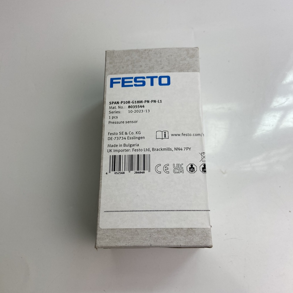 FESTO 费斯托 压力传感器 SPAN-P10R-G18M-PN-PN-L1 8035544