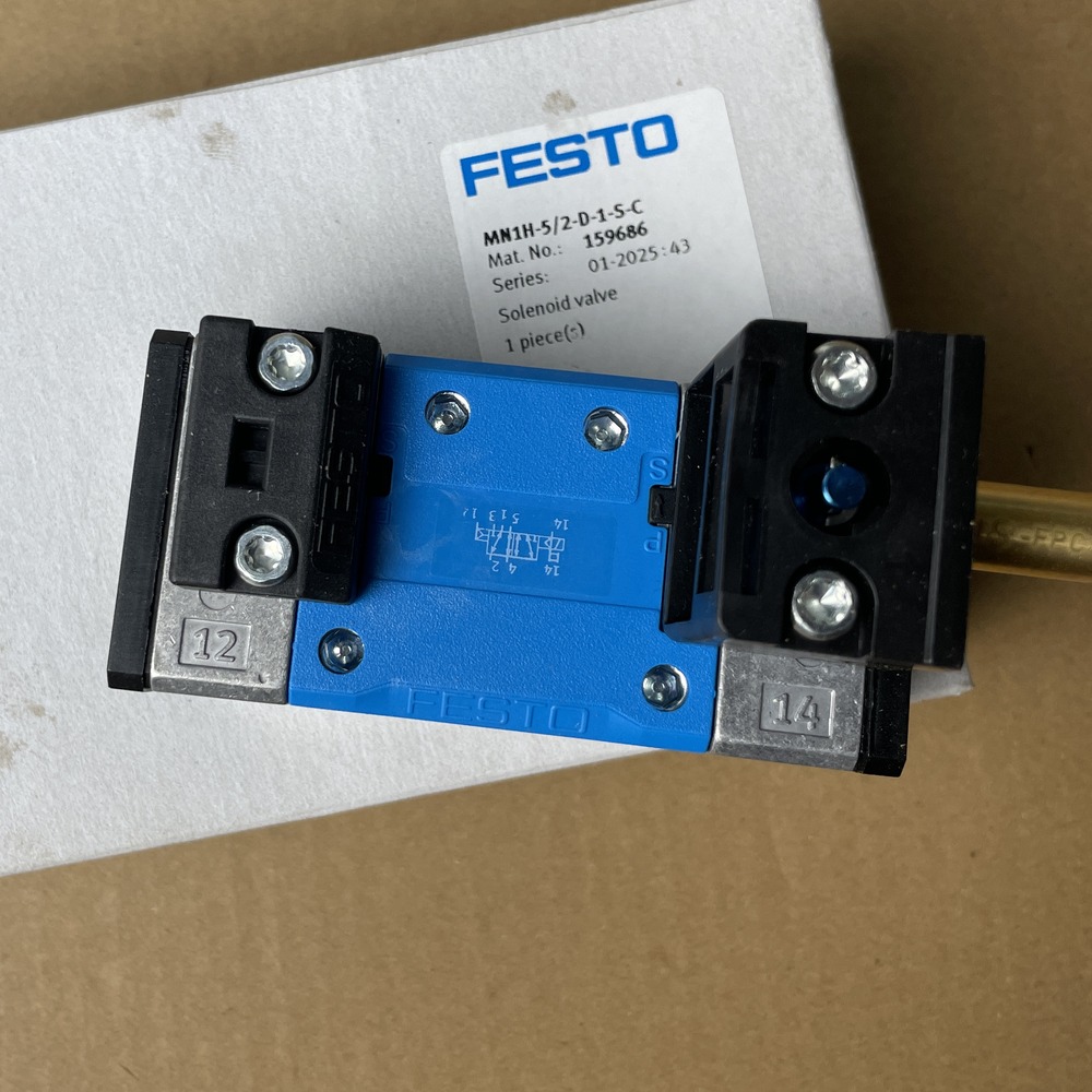 FESTO 费斯托 电磁阀 MN1H-5/2-D-1-S-C 159686 产品图片