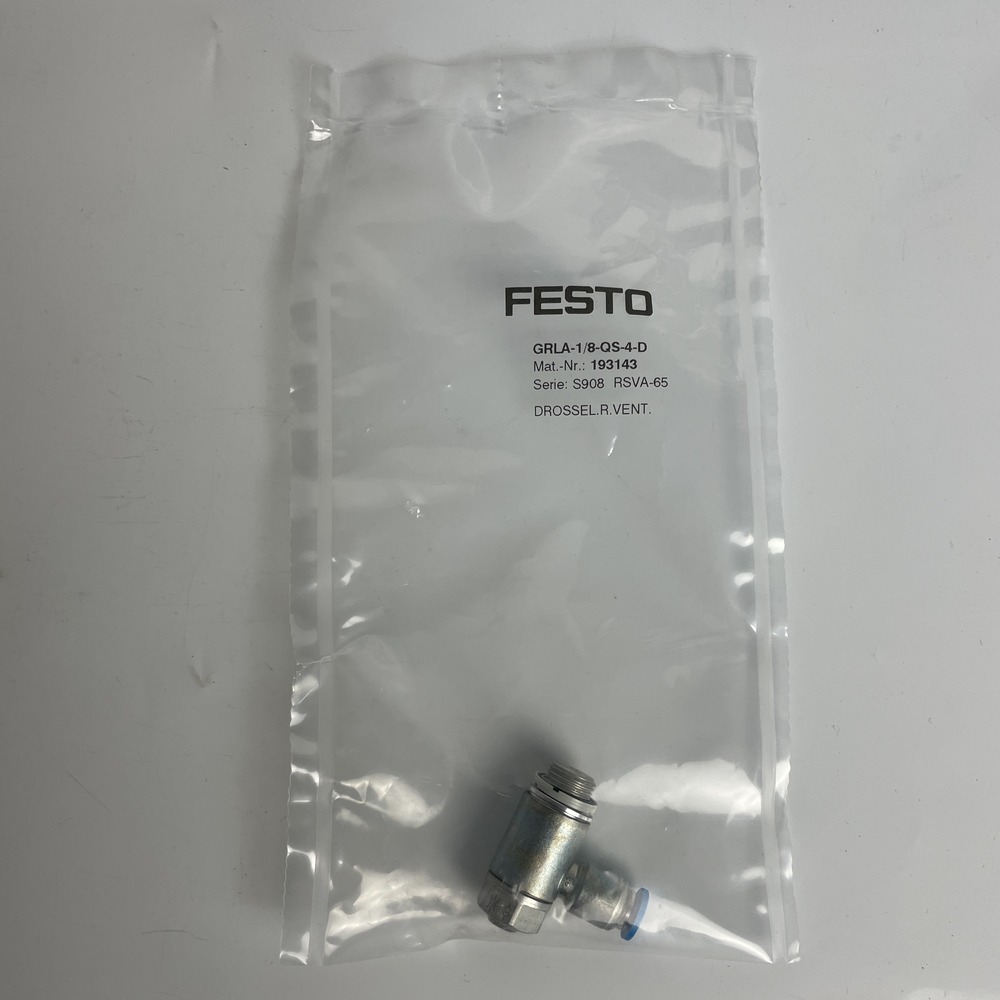 FESTO 费斯托 单向节流阀 GRLA-1/8-QS-4-D 193143