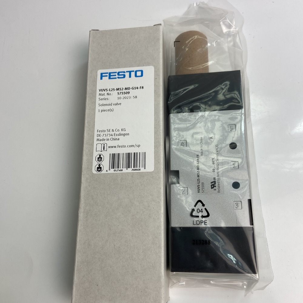 FESTO 费斯托 电磁阀 VUVS-L25-M52-MD-G14-F8 575509 产品图片