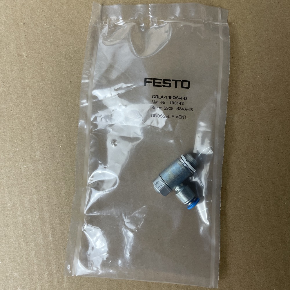 FESTO 费斯托 单向节流阀 GRLA-1/8-QS-4-D 193143 产品图片
