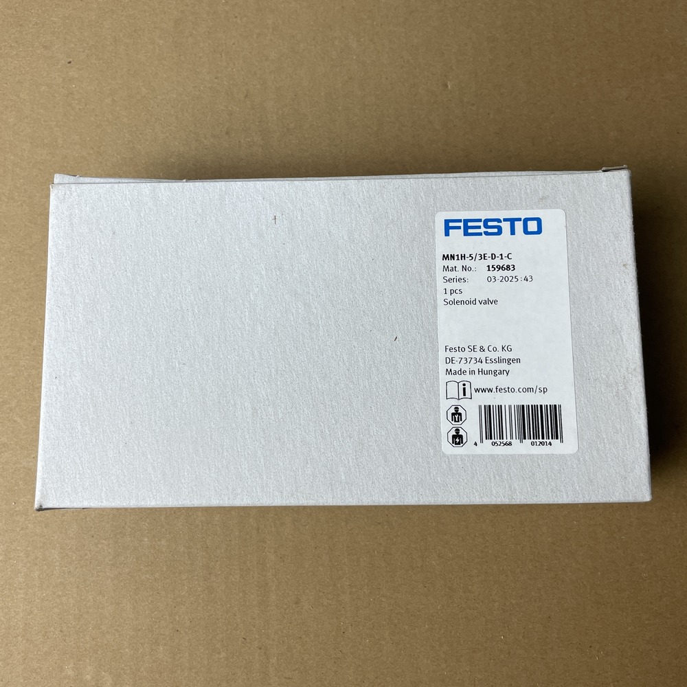 FESTO 费斯托 电磁阀 MN1H-5/3E-D-1-C 159683 产品图片