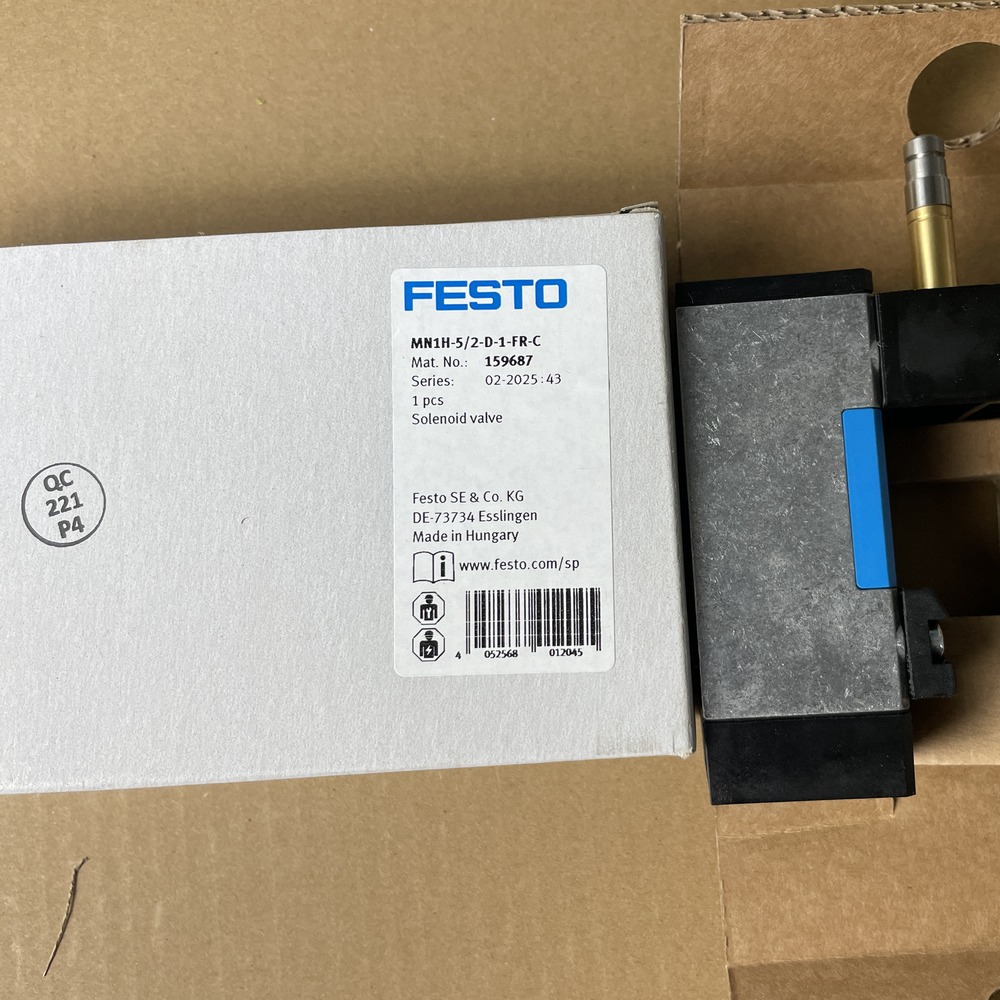 FESTO 费斯托 电磁阀 MN1H-5/2-D-1-FR-C 159687 产品图片