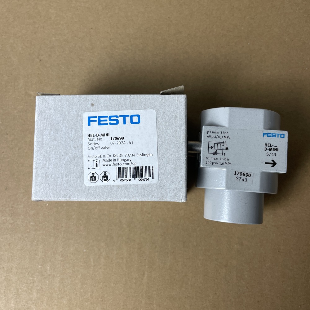 FESTO 费斯托  开关阀  HEL-D-MINI  170690 产品图片