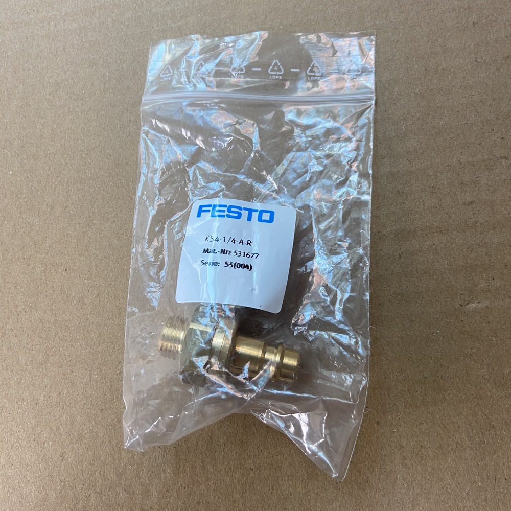 FESTO 费斯托 快速连接插头 KS4-1/4-A-R 531677 产品图片