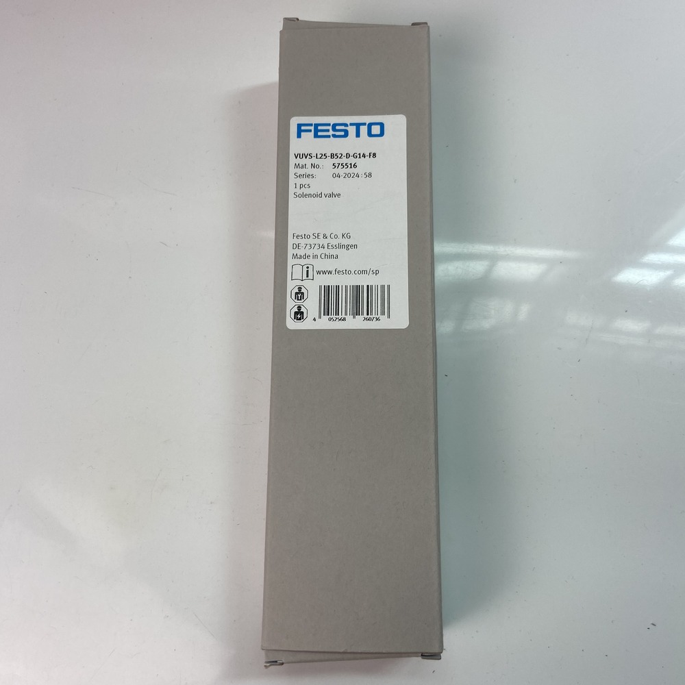 FESTO 费斯托  电磁阀 VUVS-L25-B52-D-G14-F8 575516