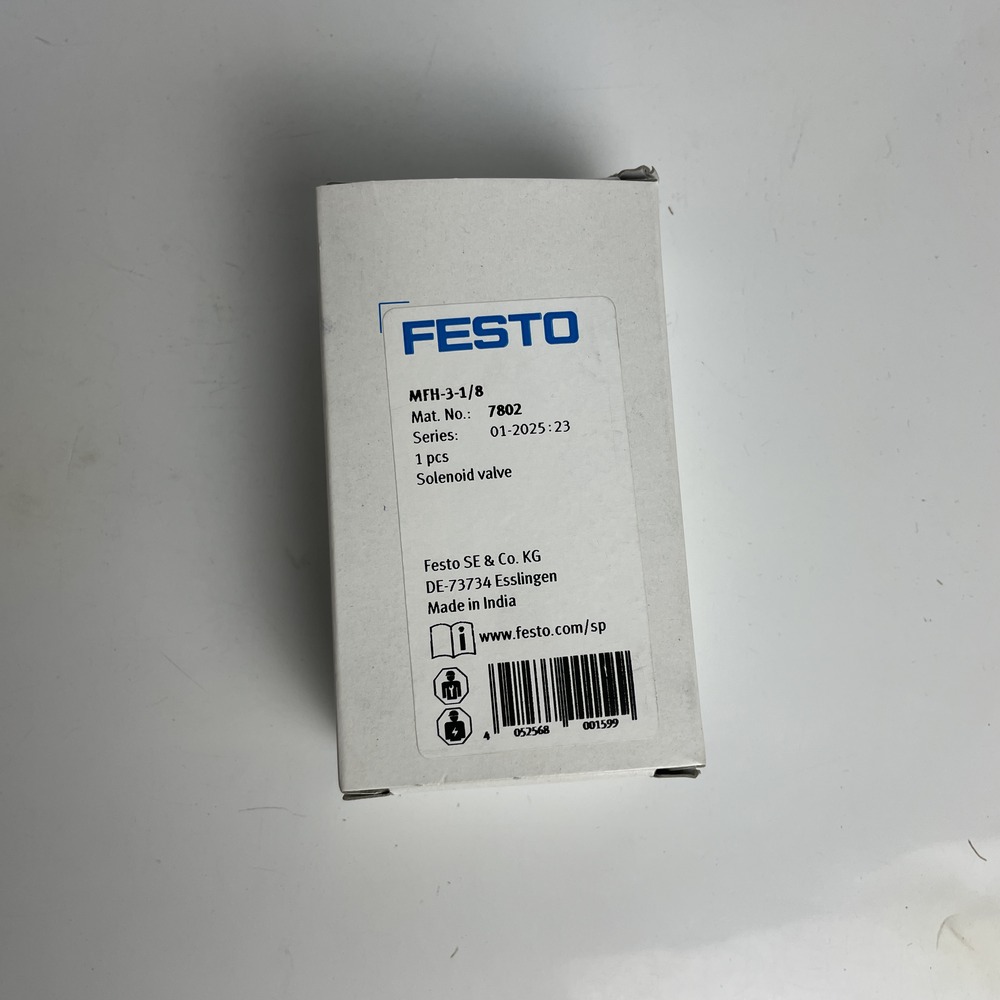 FESTO 费斯托  电磁阀 MFH-3-1/8 7802