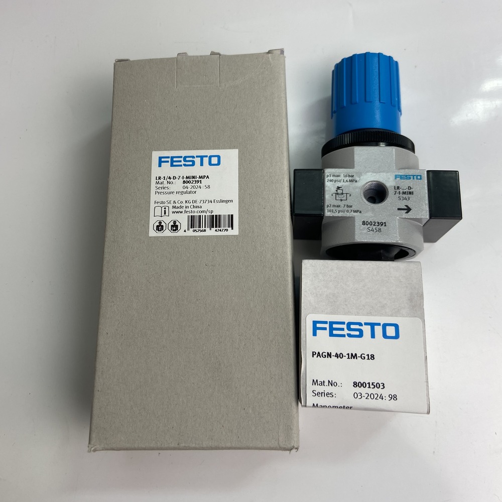 FESTO 费斯托  压力表 PAGN-40-1M-G18-CPA 8001503