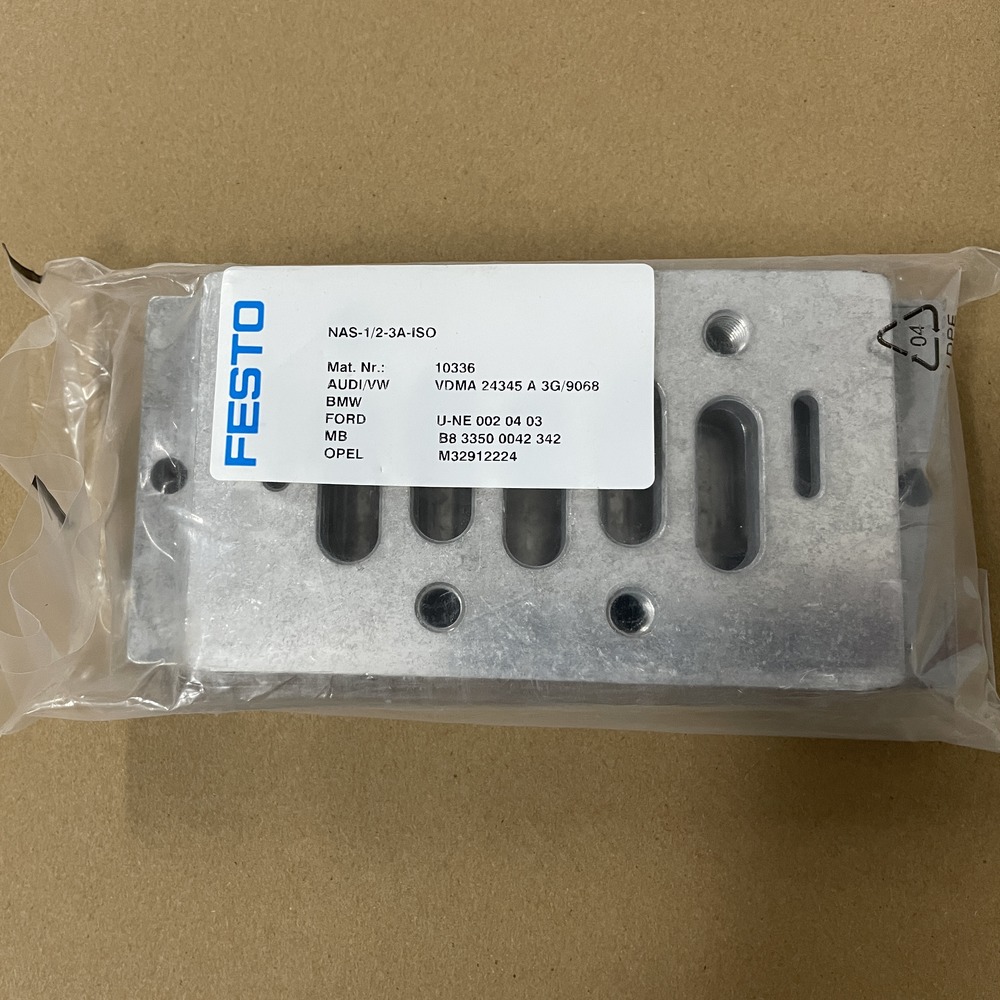 FESTO 费斯托 单个底座 NAS-1/2-3A-ISO 10336 产品图片