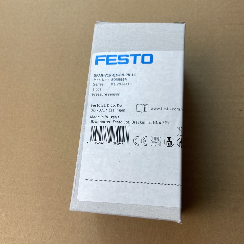 FESTO 费斯托 压力传感器 SPAN-V1R-Q4-PN-PN-L1 8035554 产品图片