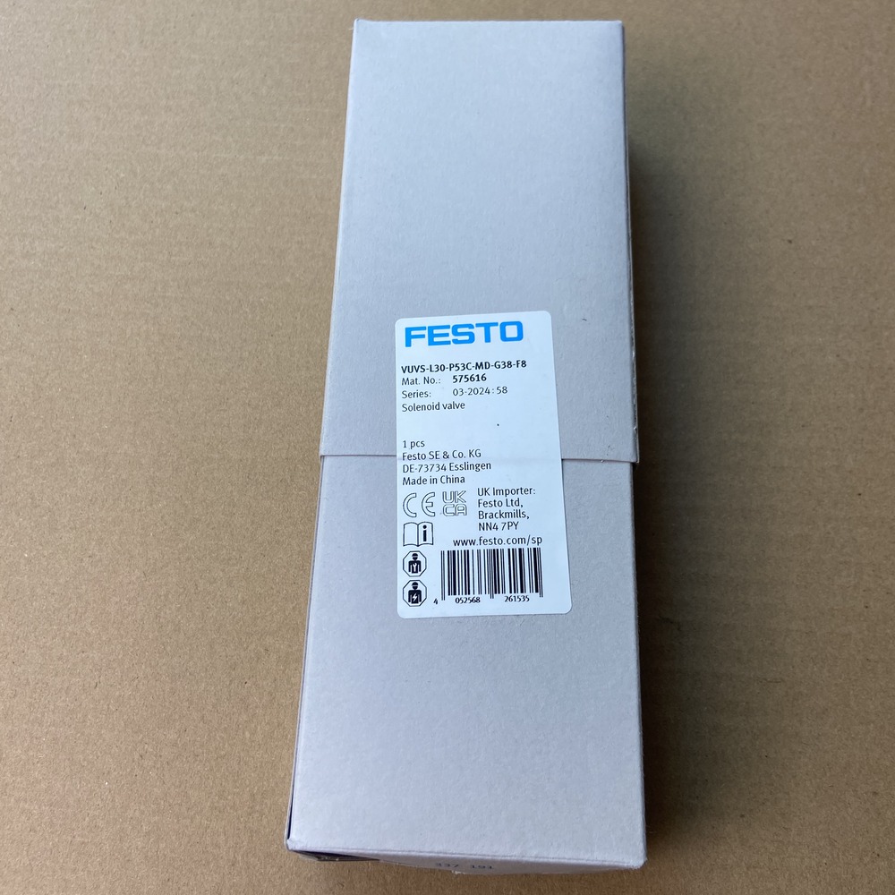 FESTO 费斯托 电磁阀 VUVS-L30-P53C-MD-G38-F8 575616 产品图片