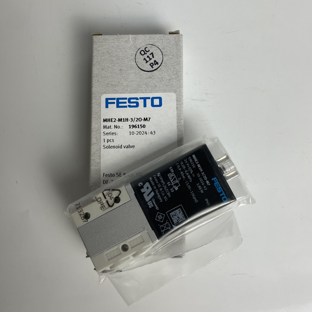FESTO 费斯托 电磁阀 MHE2-M1H-3/2O-M7 196150