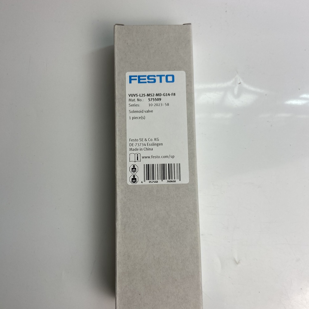 FESTO 费斯托  电磁阀  VUVS-L25-M52-MD-G14-F8  575509