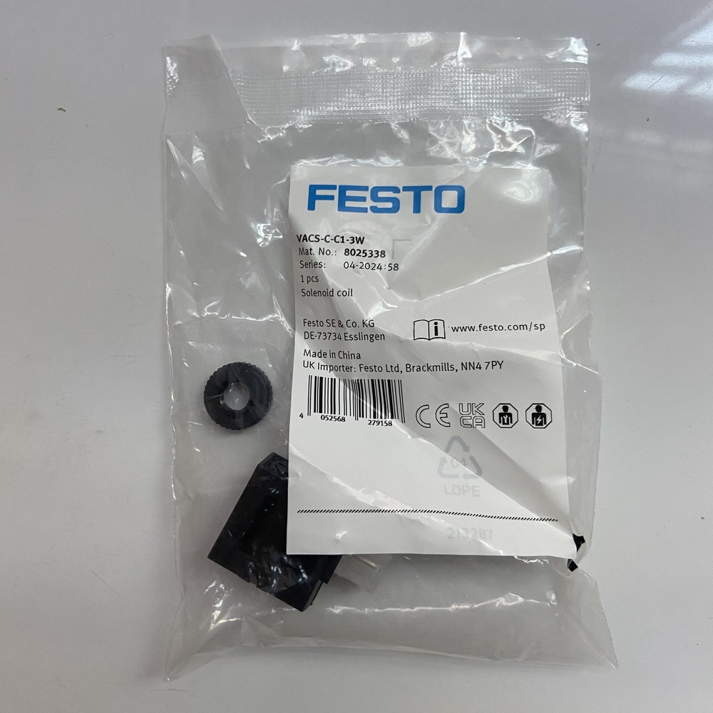 FESTO 费斯托 电磁线圈 VACS-C-C1-3W 8025338