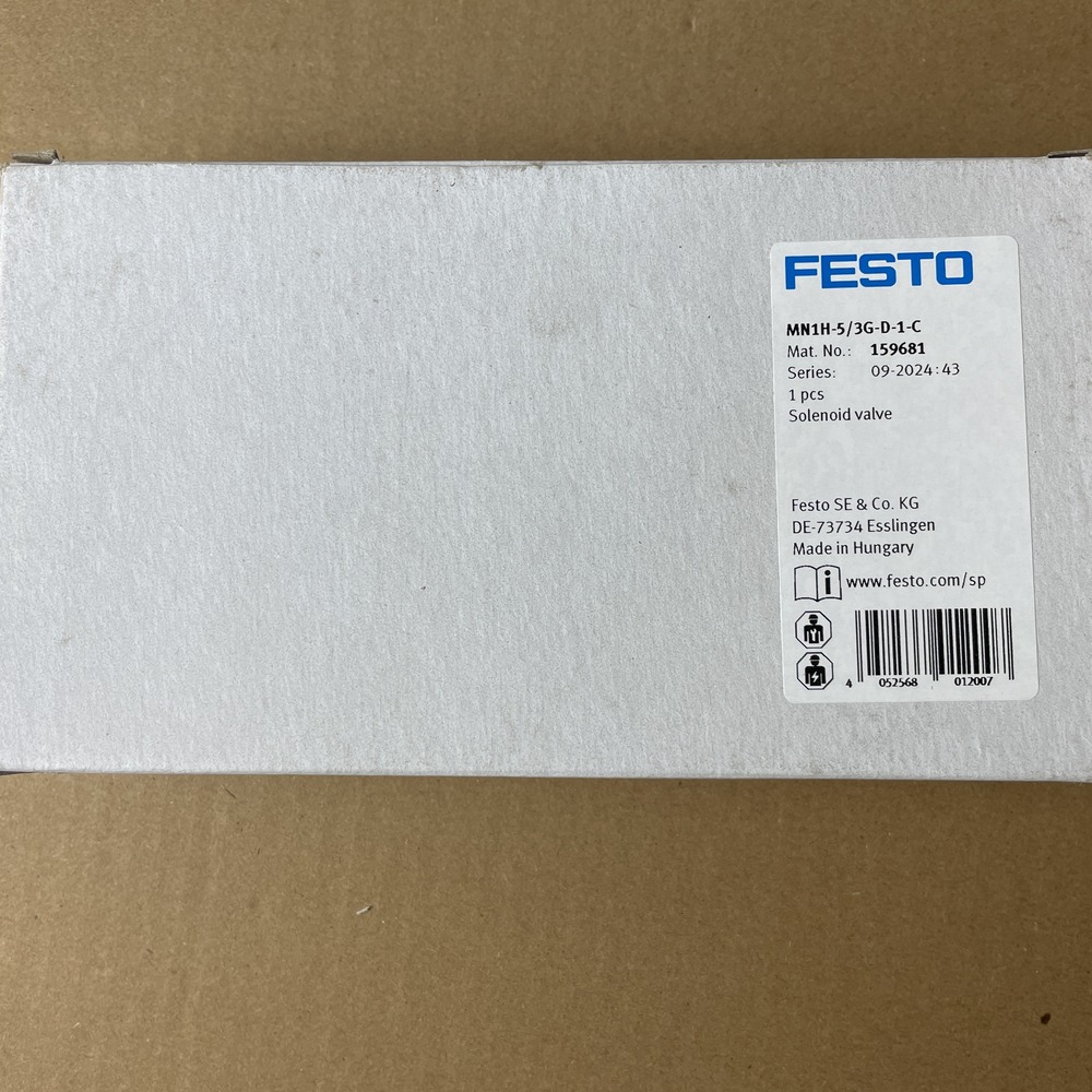 FESTO 费斯托 电磁阀 MN1H-5/3G-D-1-C 159681 产品图片