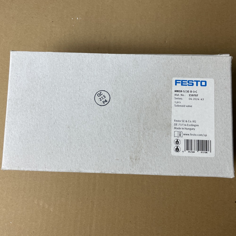 FESTO 费斯托 电磁阀 MN1H-5/3E-D-3-C 159707 产品图片