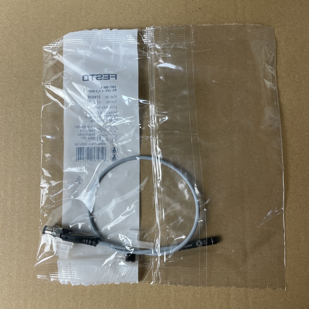 FESTO 费斯托 接近开关 SMT-8M-A-NS-24V-E-0,3-M8D 574339 产品图片