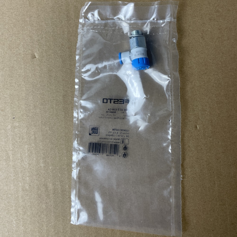 FESTO 费斯托 单向节流阀 VFOE-LE-T-G18-Q4 8068725 产品图片