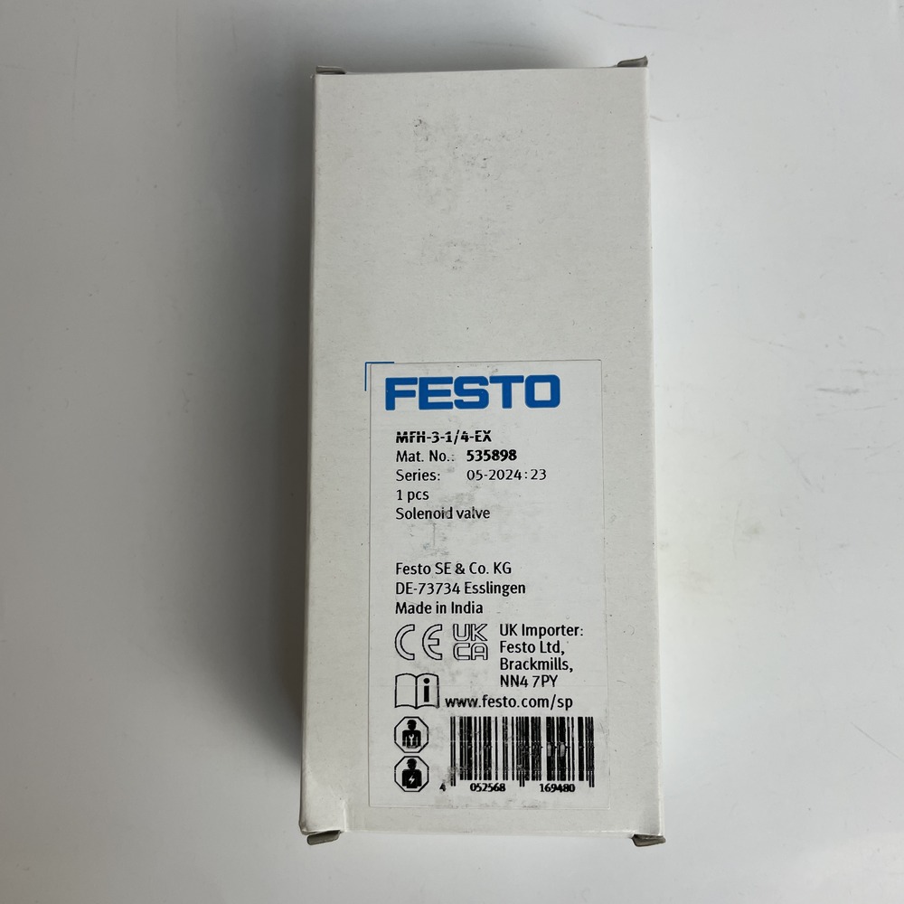 FESTO 费斯托 电磁阀 MFH-3-1/4-EX 535898