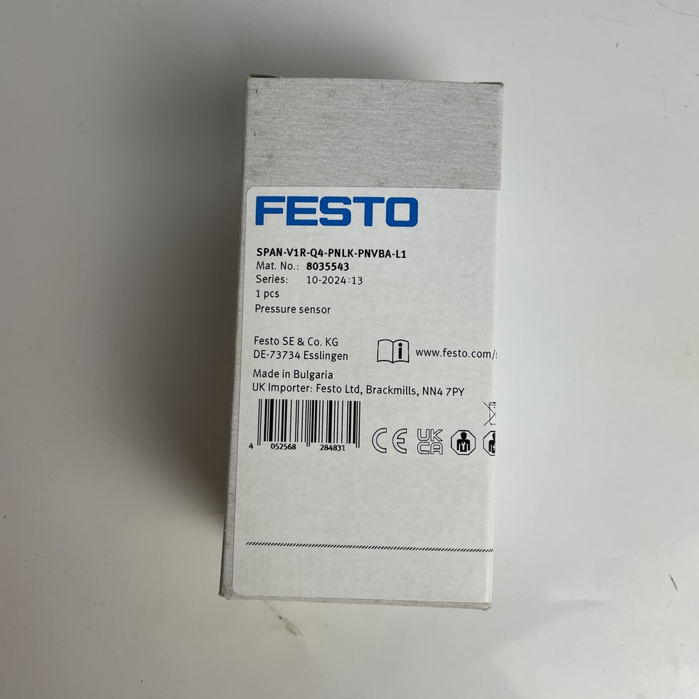 FESTO 费斯托 压力传感器 SPAN-V1R-Q4-PNLK-PNVBA-L1 8035543 产品图片