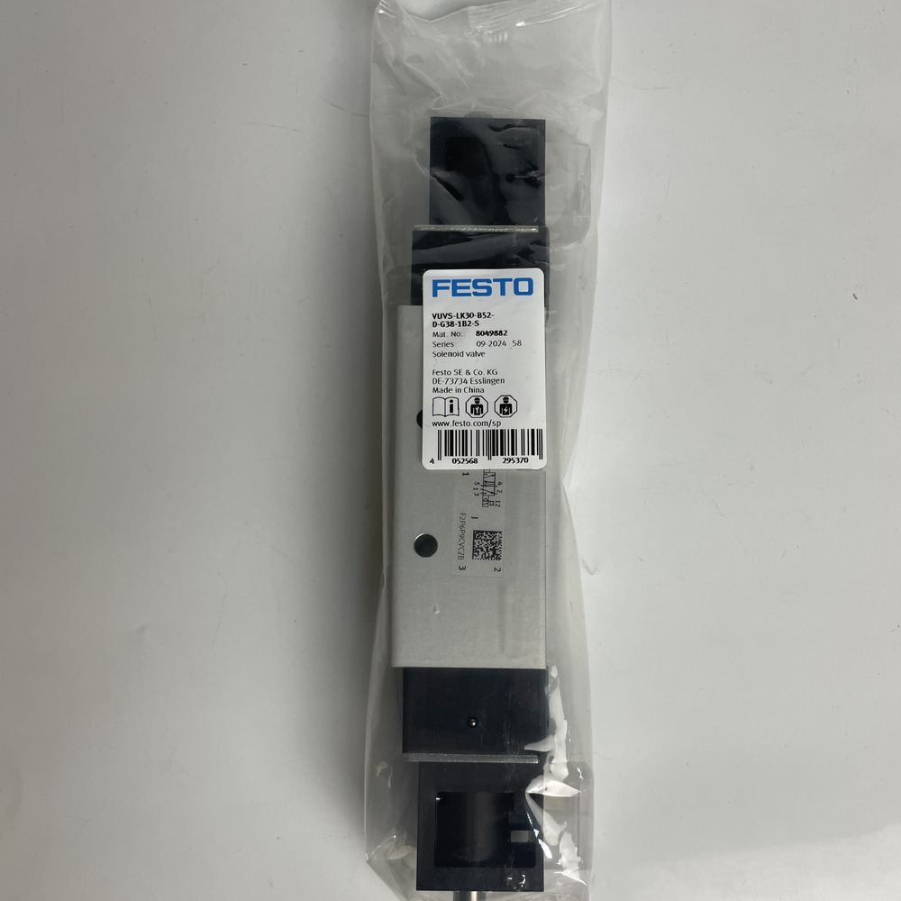 FESTO 费斯托 电磁阀 VUVS-LK30-B52-D-G38-1B2-S 8049882