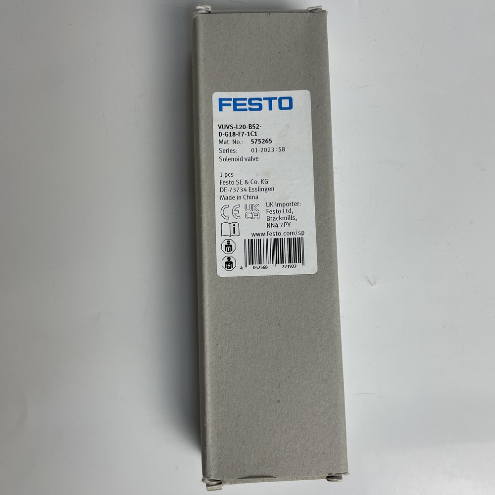 FESTO 费斯托  电磁阀 VUVS-L30-P53C-MZD-G38-F8 575617
