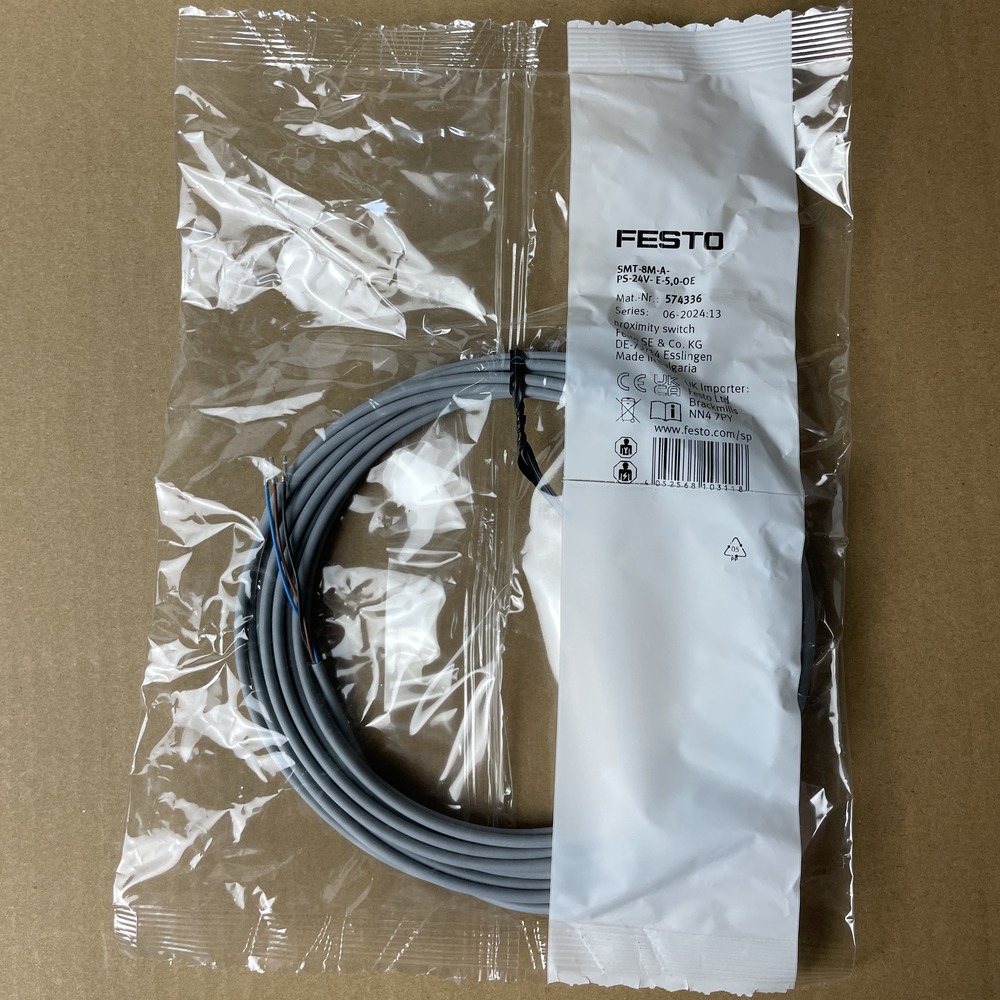 FESTO 费斯托 接近开关 SMT-8M-A-PS-24V-E-5,0-OE 574336 产品图片