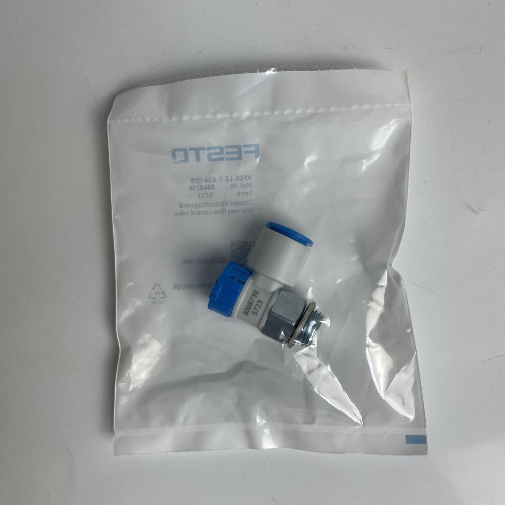 FESTO 费斯托 单向节流阀 VFOE-LE-T-G14-Q10 8068730 产品图片